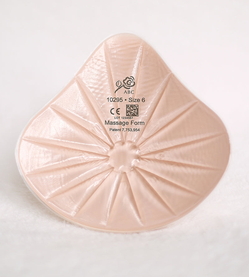 10295 Massage Form Silhouette Breast Form