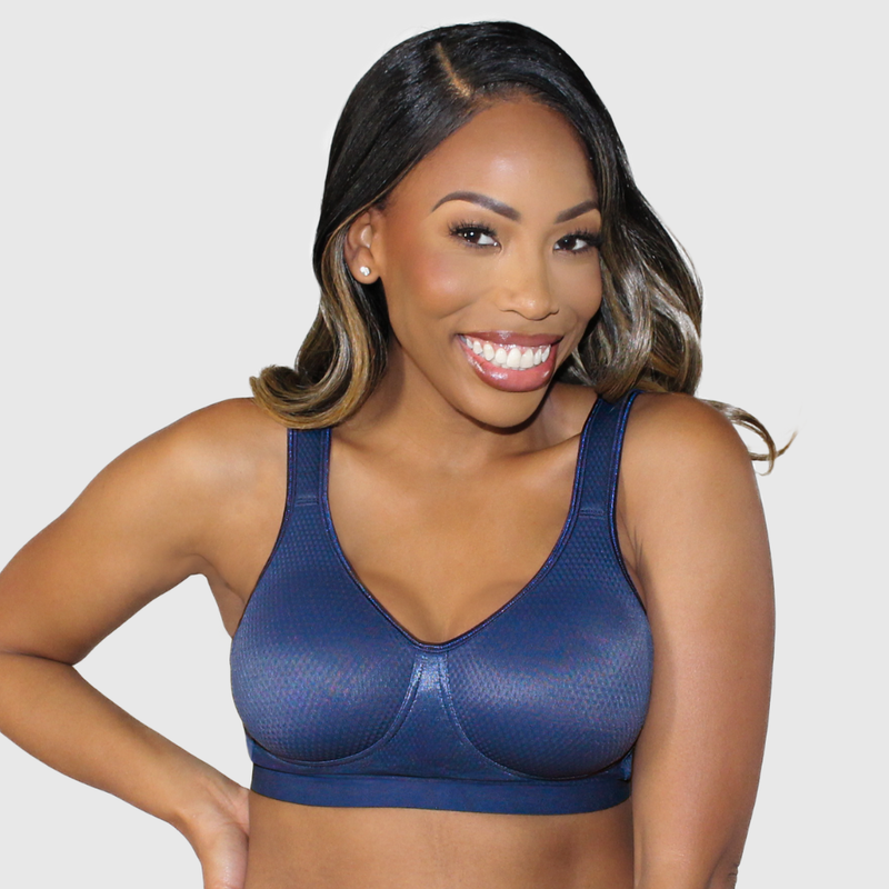 525 Massage Bra - Denim Blue