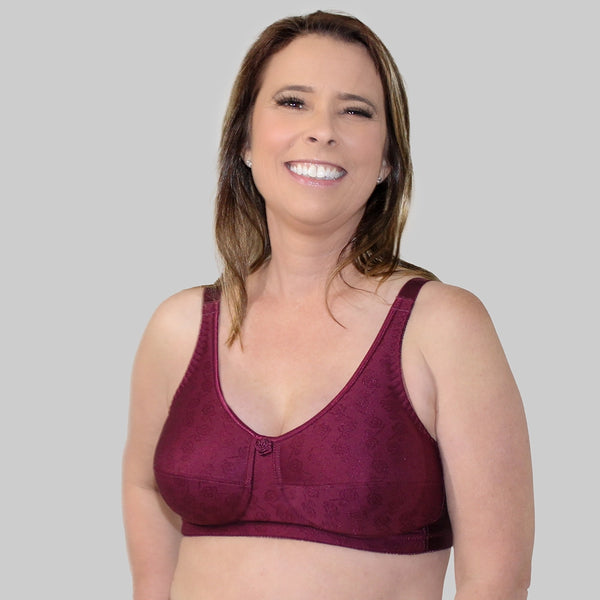 103 Rose Contour Bra - Maroon