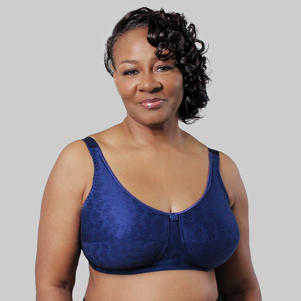 103 Rose Contour Bra - Navy Blue