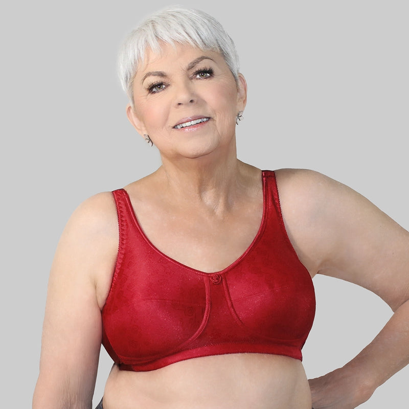 103 Rose Contour Bra - Ruby Red