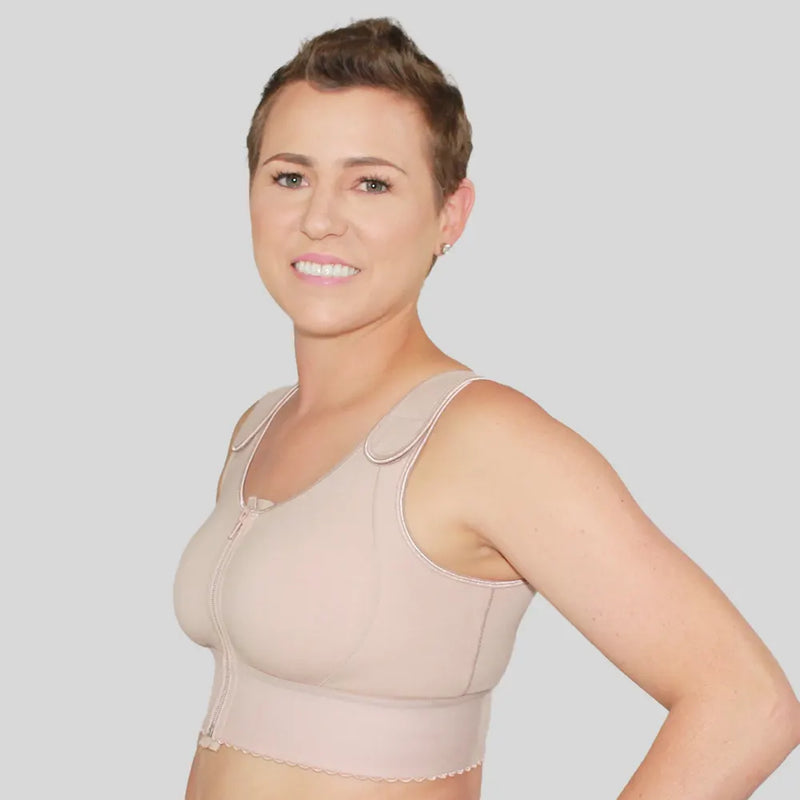519 Compression Bra - Beige