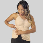 952 Zip-Front Post-Surgical Camisole with Drain Management