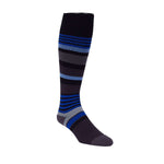 Rejuva Motley Stripe Pattern 20-30 mmHg Knee High Compression Sock