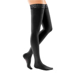 mediven comfort 15-20 mmHG thigh high w/ lace top band closed toe compression stocking